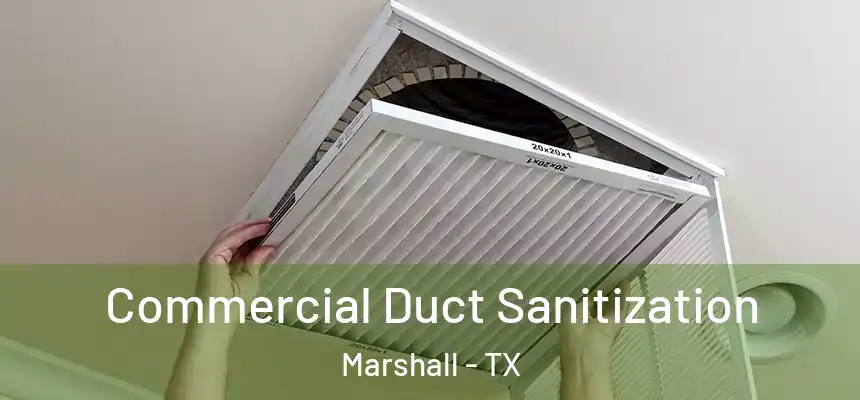 Commercial Duct Sanitization Marshall - TX